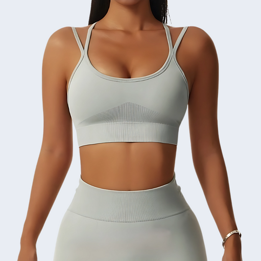 Criss-Cross Sports Bra
