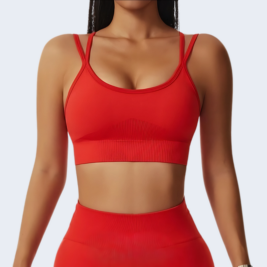 Criss-Cross Sports Bra