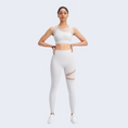 Load image into Gallery viewer, BB Mesh Sports Bra and Leggings Set
