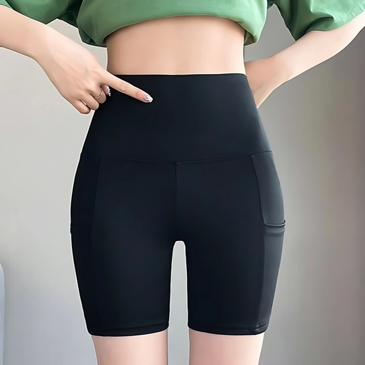 Active Shorts With Side Pockets