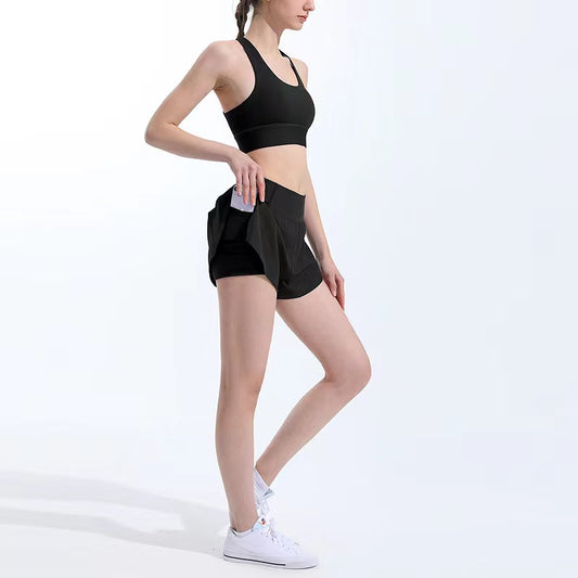 BB Sports Bra and Running Shorts Set