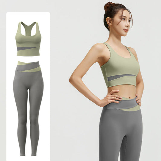 BB Twist Sports Bra and Leggings Set